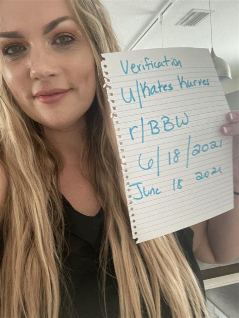 kateskurves|[verification] for kateskurves 6/18/2021 thanks! : r/BBW